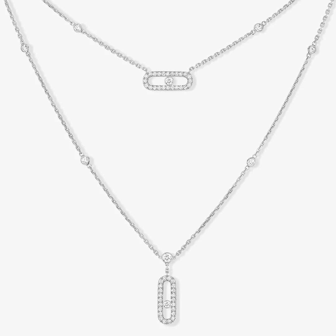 Duo Gleam | 18K Gold-Plated | Layered Necklace