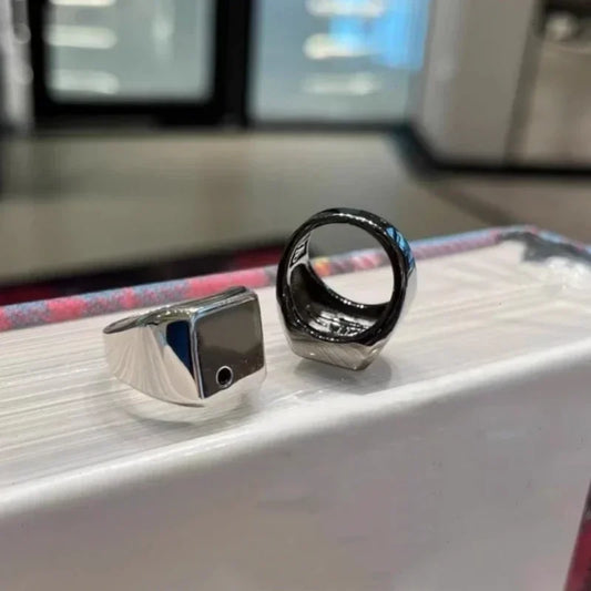 Saturna | 925 Silver | Square Zircon Unisex