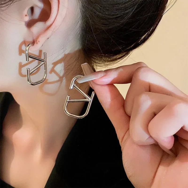 Arkevia | VELTORI V-Shape | Rhodium / Gold Plated