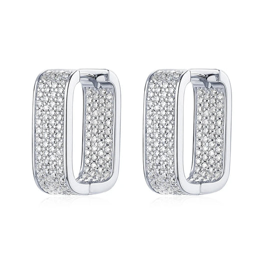 Lumévia | Infinite Spark in Pavé Hoops