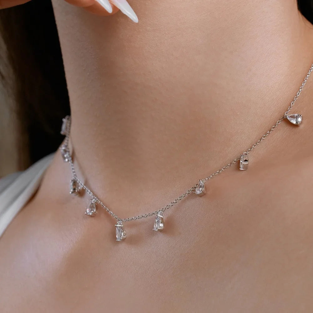 Teardrop Glow | 925 Silver | Zircon Brilliance