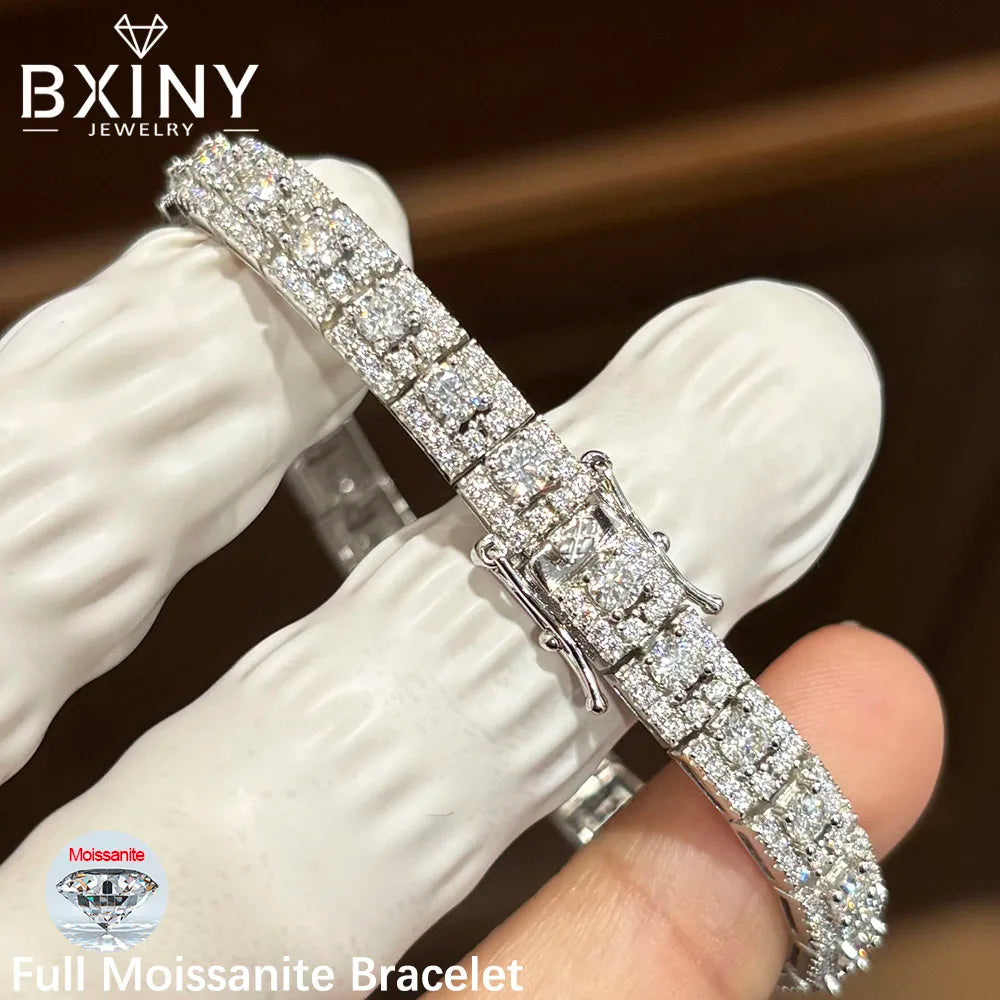 Lumora Tennis | 925 Gümüş | Tam Moissanite