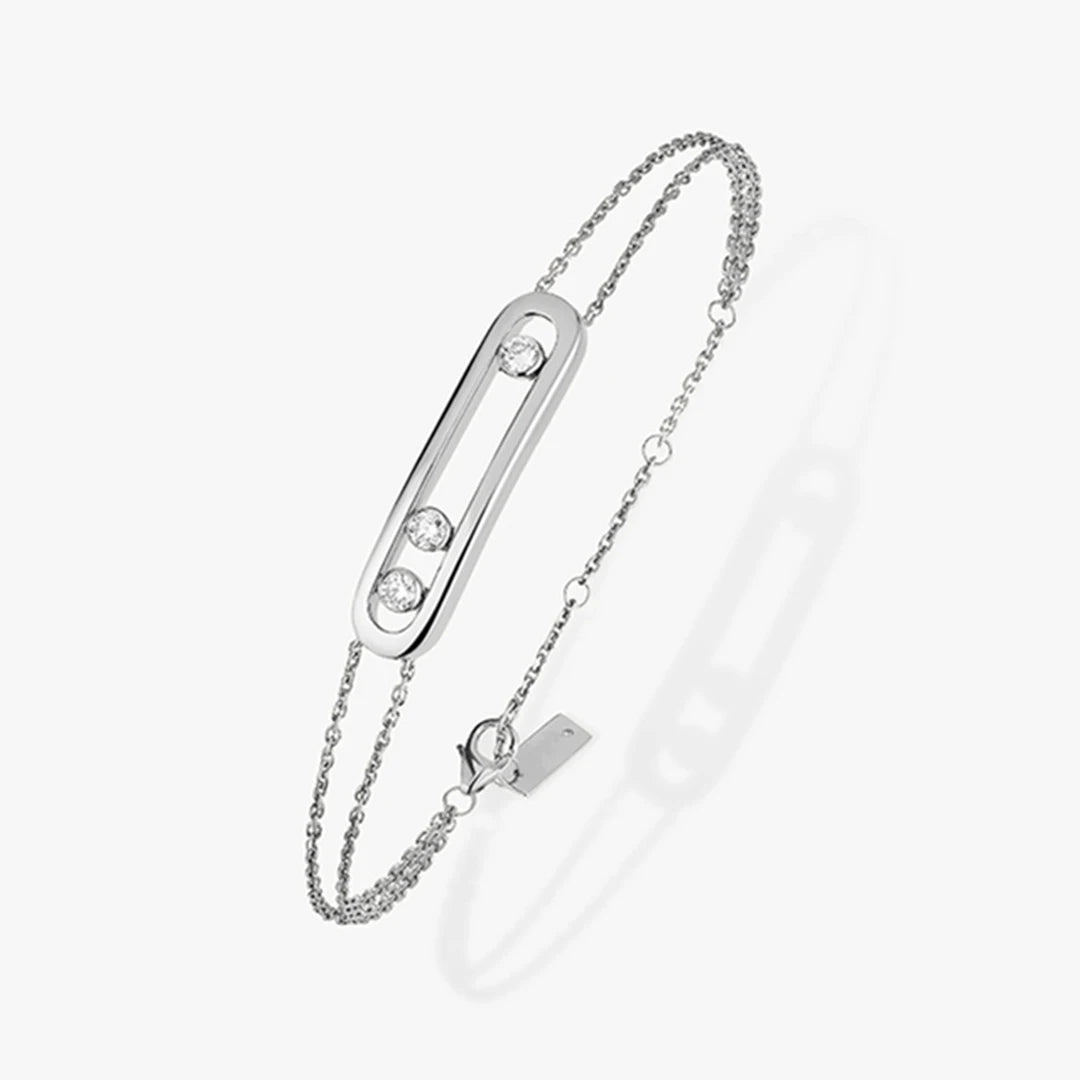 Oval Gleam | 18K Gold-Plated | Double Chain