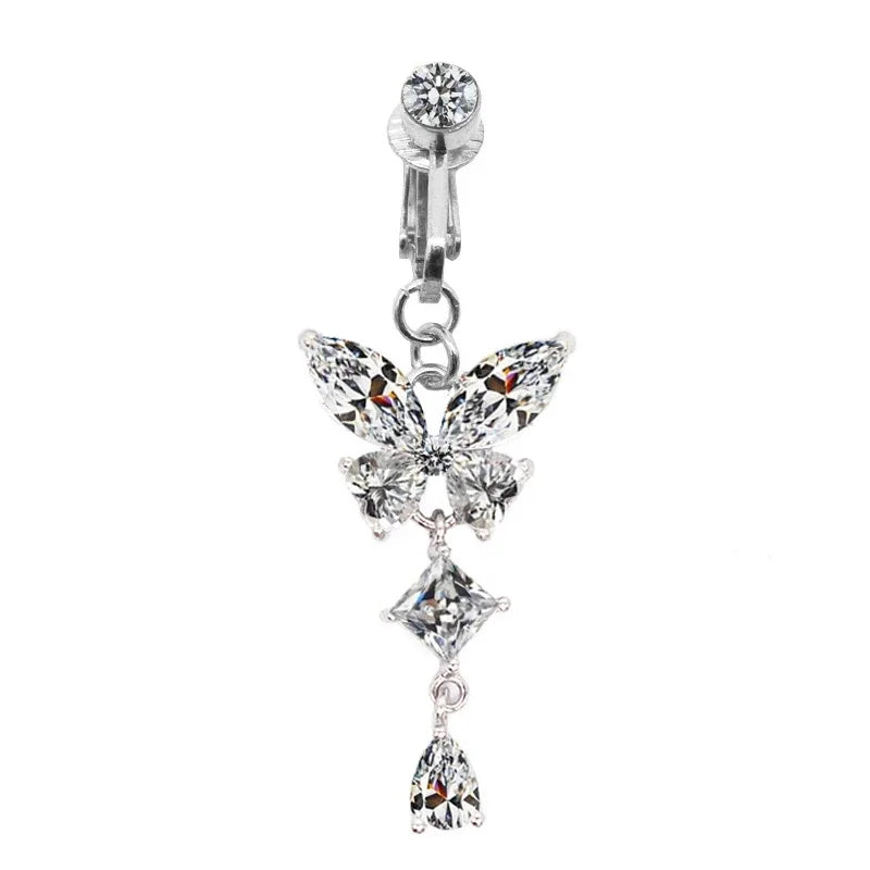 Veloura | Chic Clip-On Belly Charms