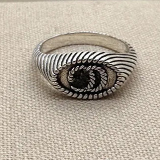 Evolaro | Twisted Sterling Silver Ring