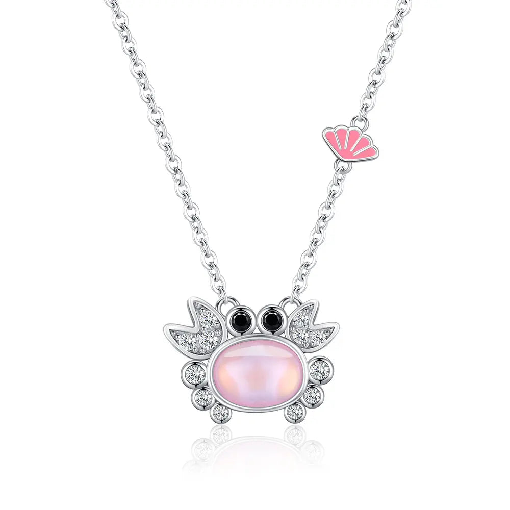 Maris Charm | Sterling Silver Crab Pendant