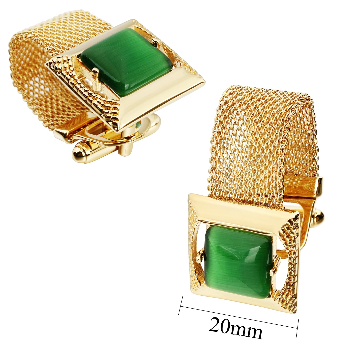 Luxcaton | Gold-Tone with Cat’s Eye Stone