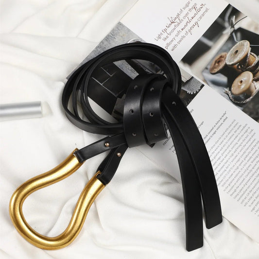 Veyrona | Sculpted Wave Buckle Elegance
