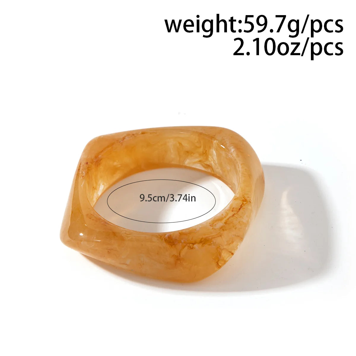 Marbélis | Resin | Retro Statement Bangle