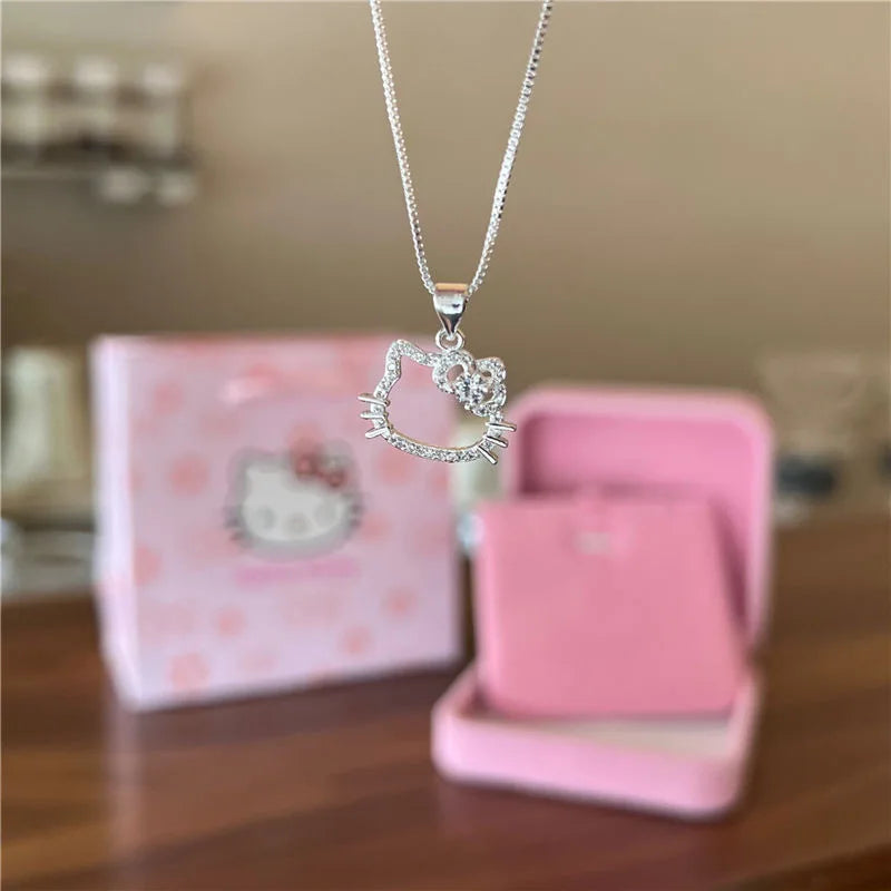 Hello Kitty Necklace | Kawaii Pendant