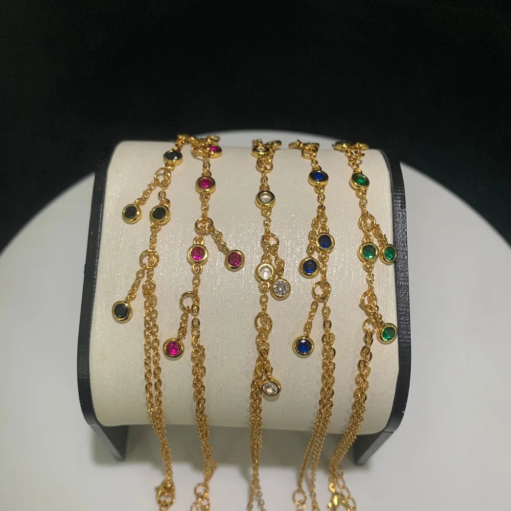 Radiance | Gold-Plated | Adjustable with CZ Stones