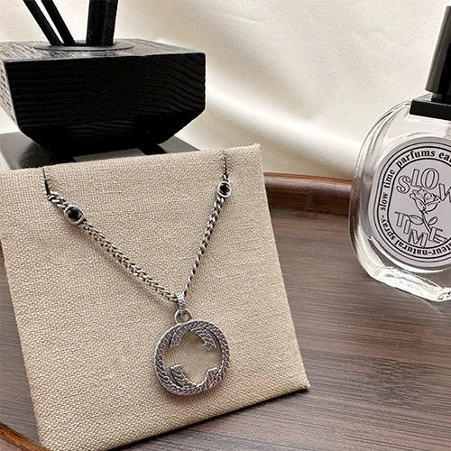 Orralis | Sterling Silver Circle Pendant