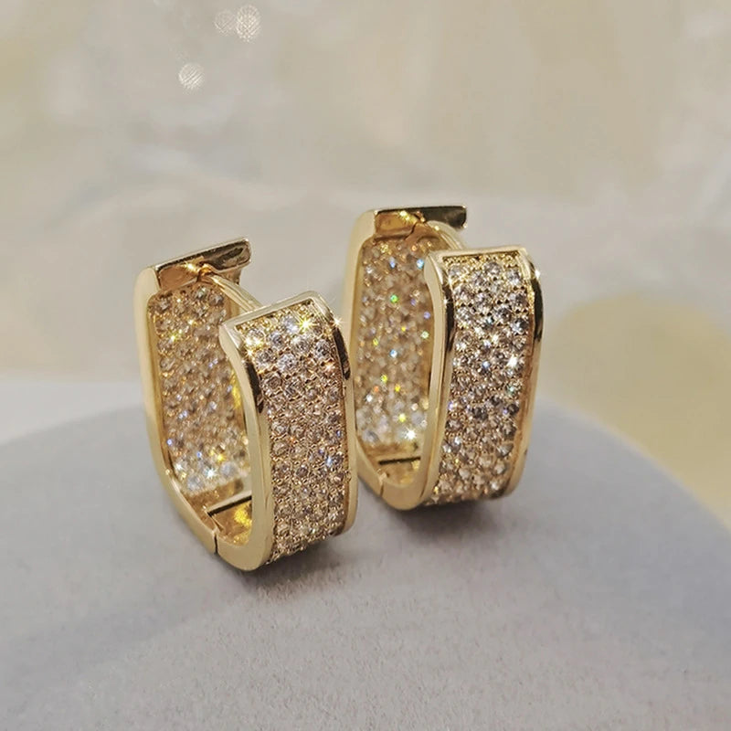 Lumévia | Infinite Spark in Pavé Hoops