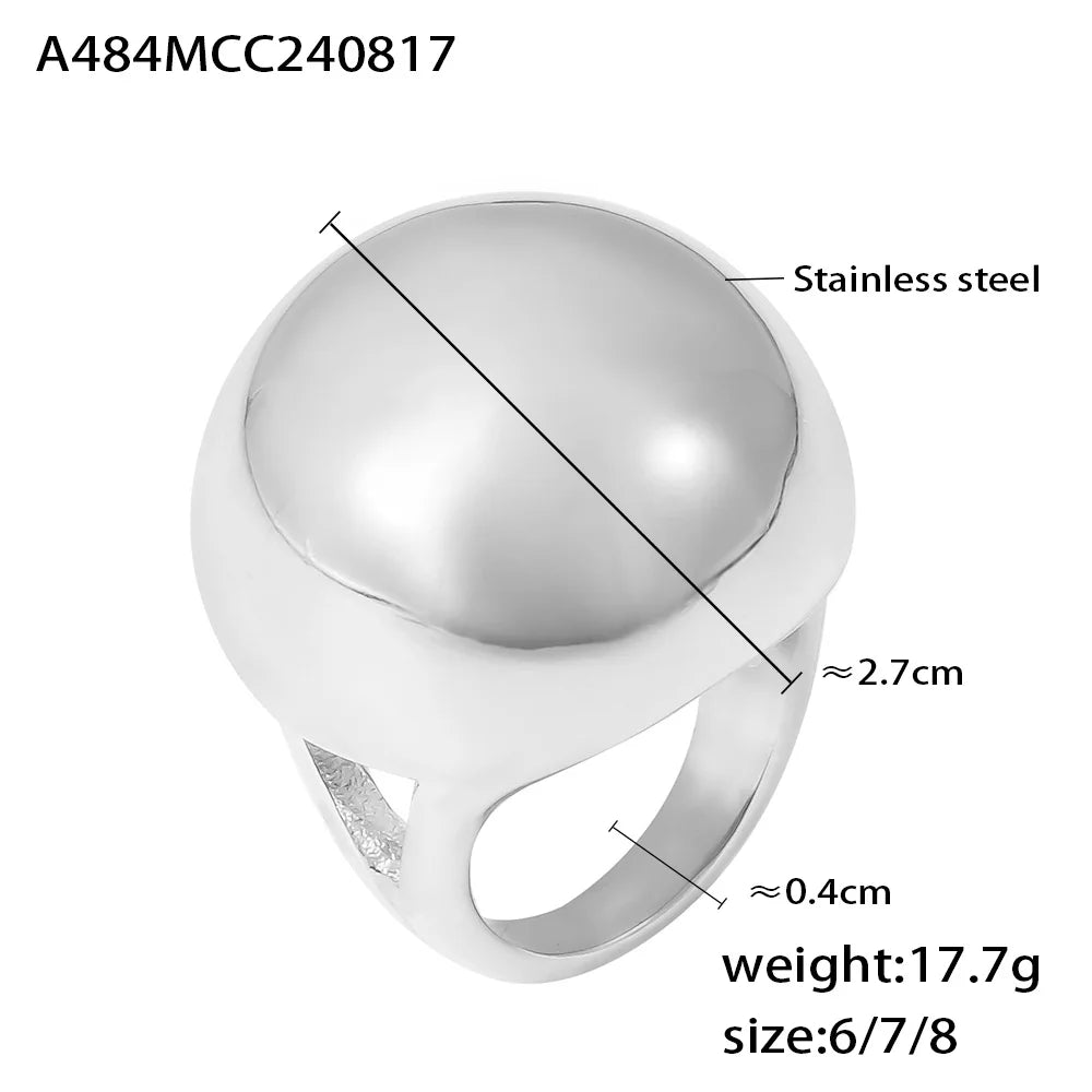 Solara | 18K Gold & Silver | Bold Sphere