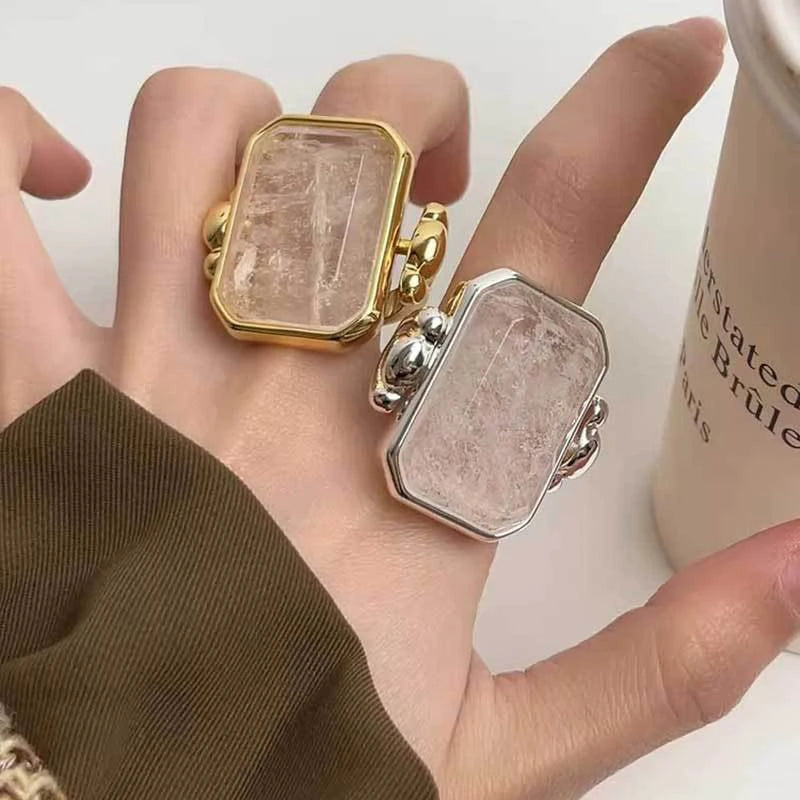 Asterra | 18K Gold-Plated | Luxury Stone