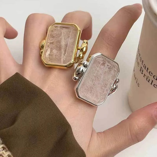 Asterra | 18K Gold-Plated | Luxury Stone