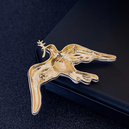 Gaza — Enamel Dove of Grace