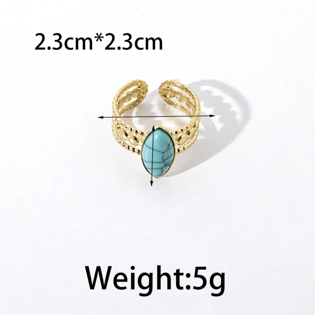 Turévia | Golden Bloom. Timeless Turquoise.