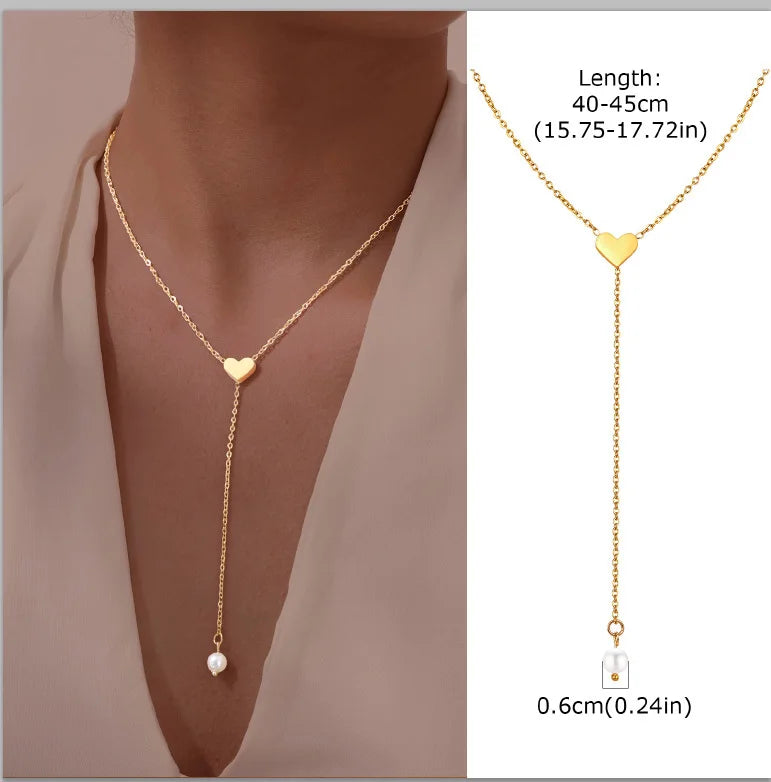 Éloria | Dainty Y-Lariat Elegance