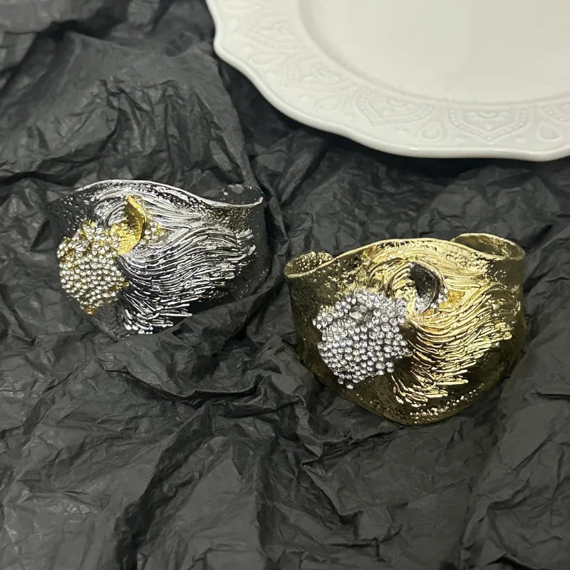 Leontius | Gold & Silver | Lion Head Motif