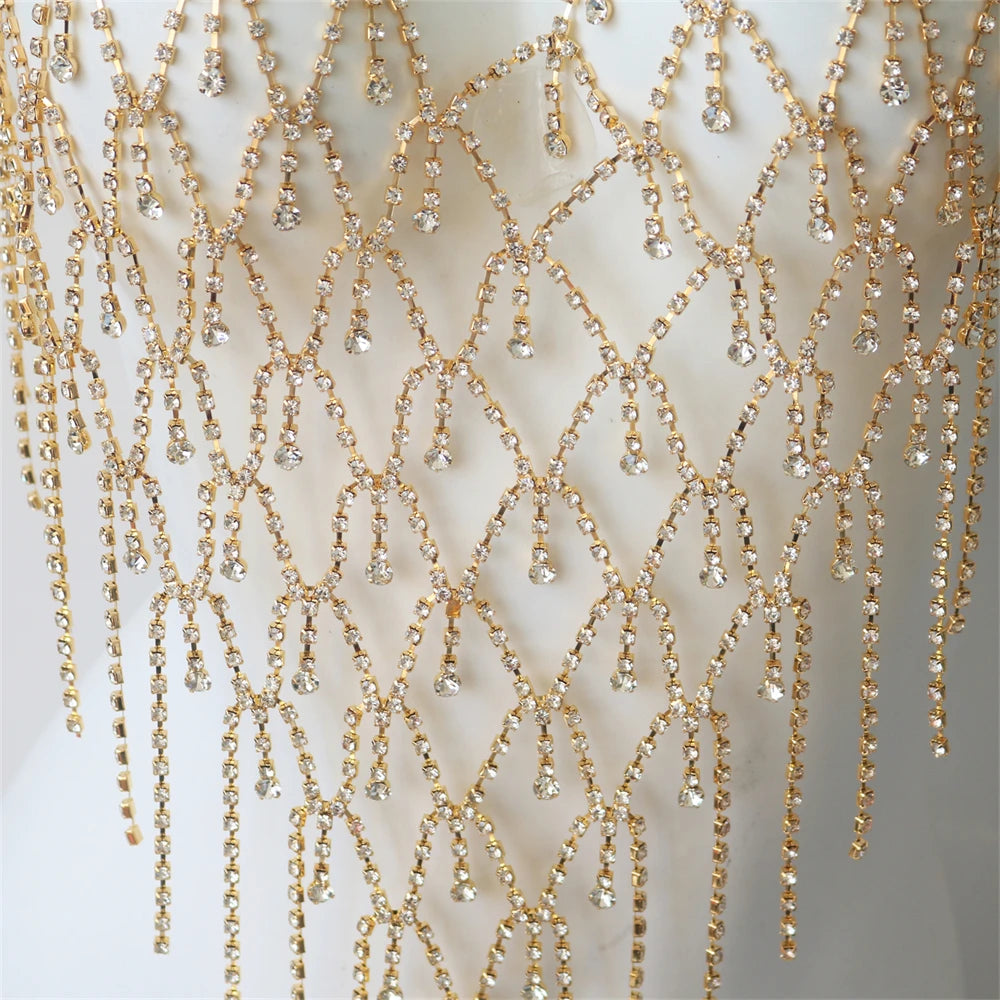 Auremesh | Crystal Halter Body Chain