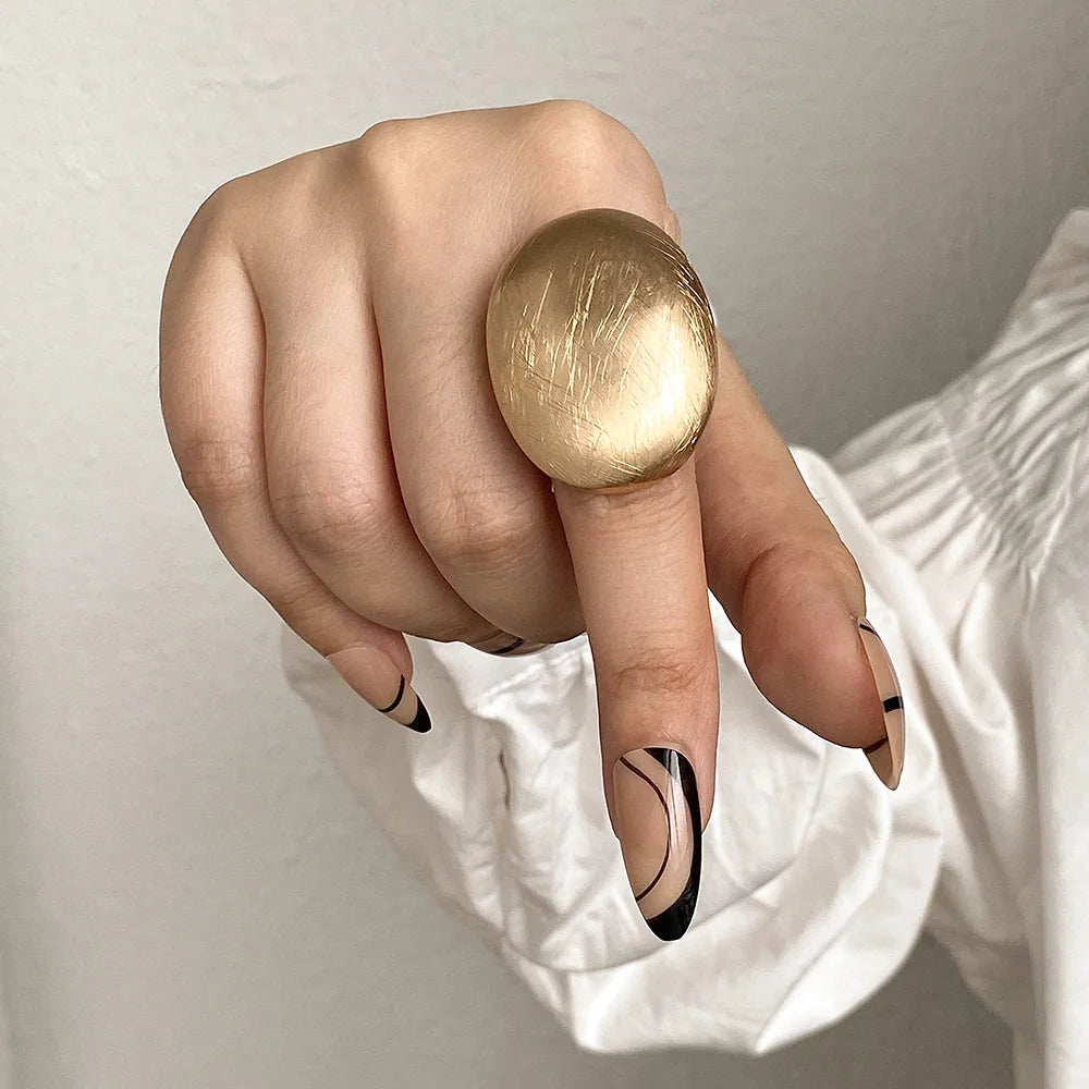 Scultura | Matte Gold | Bold Geometry