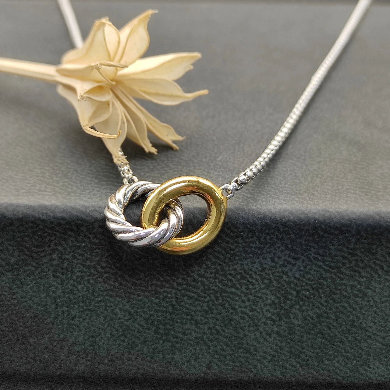 Duolinké | 925 Silver | Double-Ring Unity