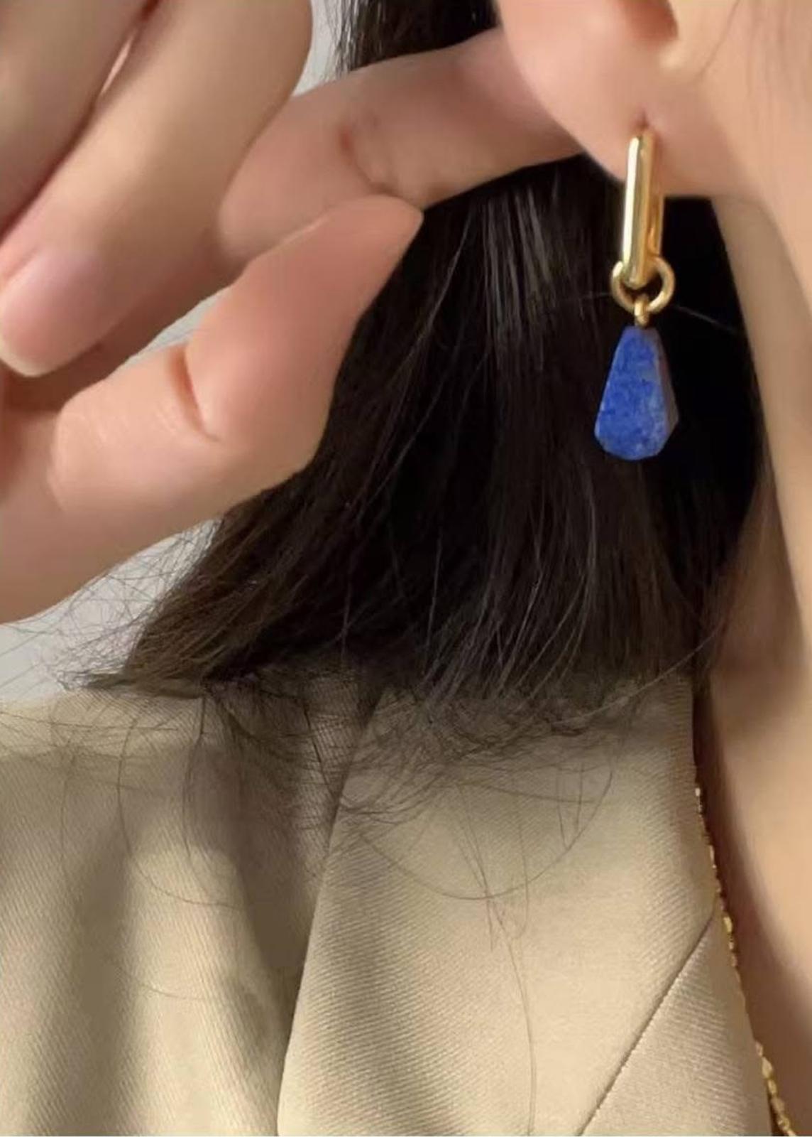 Azurielle — Raw Lapis Elegance