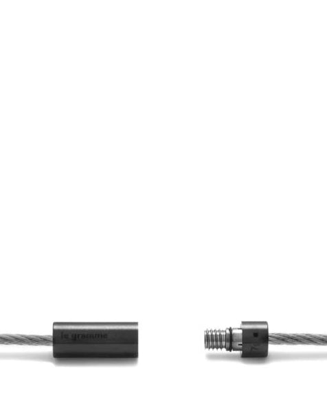 ÉLAN Dual Bracelet — 18K Polished Silver Precision