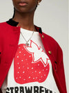 Lifestyle shot of a model wearing the Aerion Marmont 925 silver chunky chain necklace with an oxidized monogram pendant.