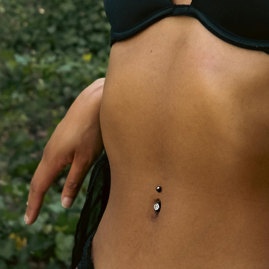 Aurivelle | 29 Crystal Belly Ring Styles