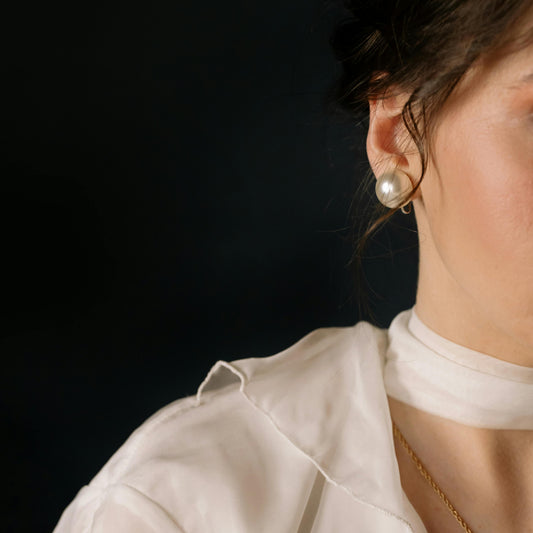 Aurivelle | South Sea Pearl Hoops